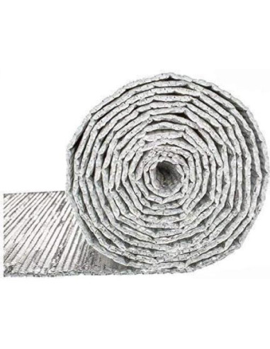Aislamiento Foil Reflectante Doble Burbuja 1.22x15.24m US Energy