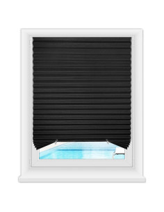 Cortinas Blackout Zipcase 6 Paquete 91.44x182.88cm Negro