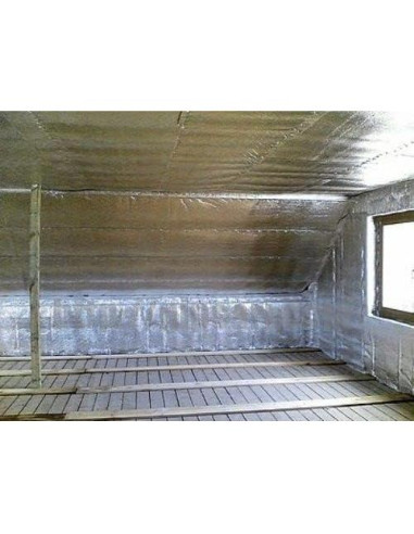 Aislamiento Radiante US Energy 134 - 2 Rollos 1.52m x 30.48m