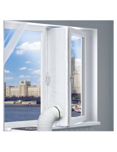 Sello de Ventana AC Portátil LOVIGA 400 cm - Impermeable y Fácil Instalación