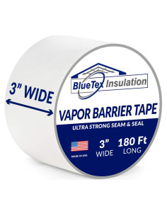 Cinta de Barrera de Vapor BlueTex 7.6 cm x 54.9 m - 1 Rollo