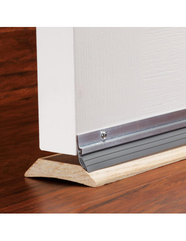 Barrera de Puerta M-D Aluminio y Vinilo 91.44 cm Atornillada