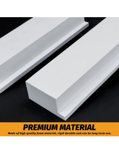 Bloque de Espuma LBG para Aire Acondicionado Ventana U, 2 Unidades 2