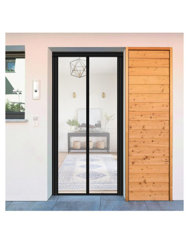Cortina de Puerta Aislante Veanusiver Ajustable 74-86cm x 200-210cm