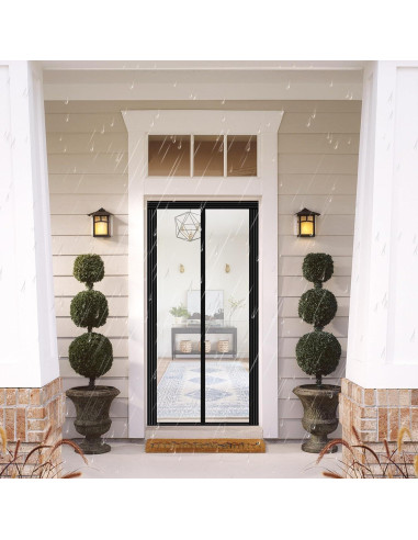 Cortina de Puerta Aislante Veanusiver Ajustable 74-86cm x 200-210cm