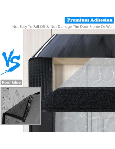 Cortina de Puerta Aislante Magnética RELIANCER 96.5x208.3cm