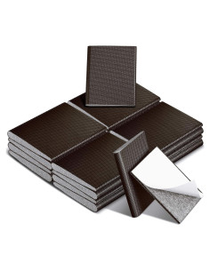 Zonon 16 Piezas Sello de Esquina Aislante para Puerta Marrón