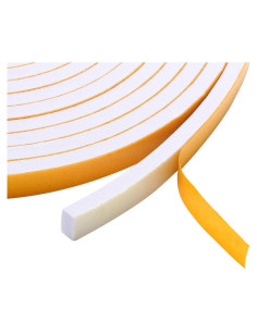 Tira de sellado autoadhesiva Pazaka 2 rollos 33 pies blanco