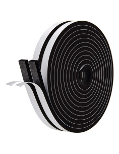 Tira de neopreno CloudBuyer 1/2" x 1/4" 26 pies sellado