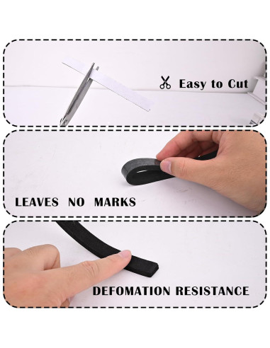 Cinta de Espuma Autoadhesiva Genérico 2.54cm x 0.32cm 10.06m