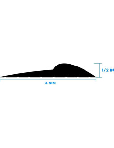 Sello de Umbral Inferior CloudBuyer 5m para Puerta de Garaje 2