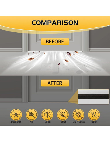 Cinta de Sellado Bonison 8m - Aislamiento Acústico Negro