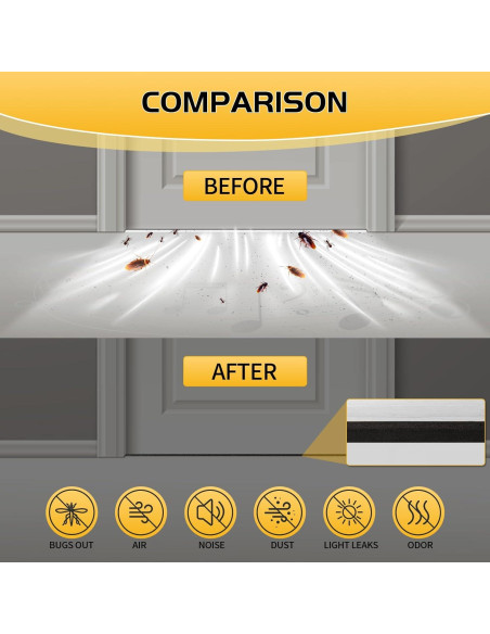 Cinta de Sellado Bonison 8m - Aislamiento Acústico Negro