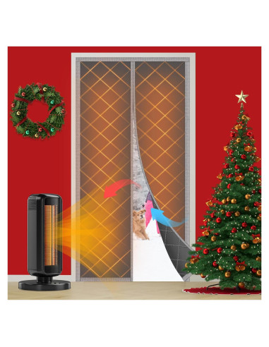 Cortina de Puerta Aislante Magnética TORRAMI 96.5x208.3cm