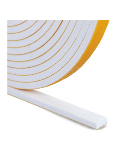 Tira de Sellado de Espuma Frienda 10.06m Adhesivo Blanco