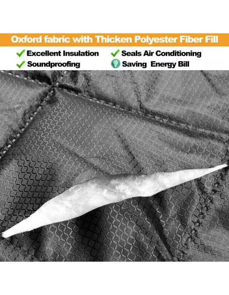 Cortina Térmica Aislante Magnética Anrukler 81.3x203.2cm