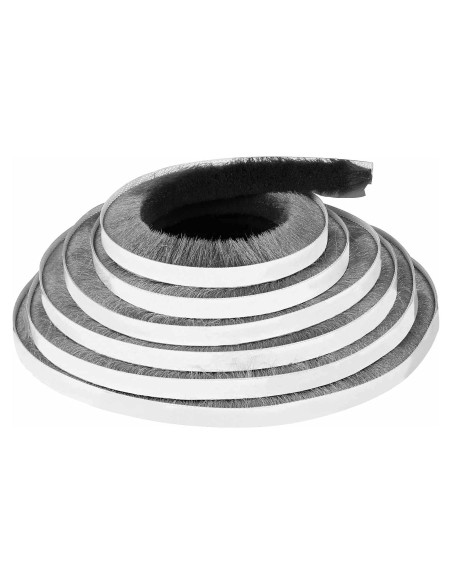 Cinta Aislante de Fieltro MILEQEE 10m x 1.5cm Gris