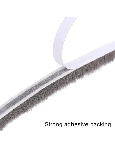 Cinta Aislante de Fieltro MILEQEE 10m x 1.5cm Gris