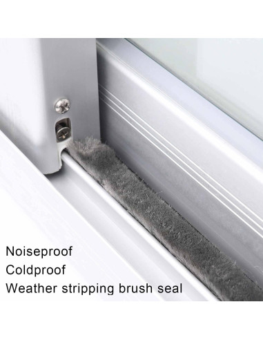 Cinta Aislante de Fieltro MILEQEE 10m x 1.5cm Gris