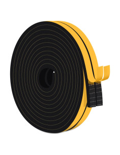 Burlete Adhesivo Trisiki 26 pies Alta Densidad Negro