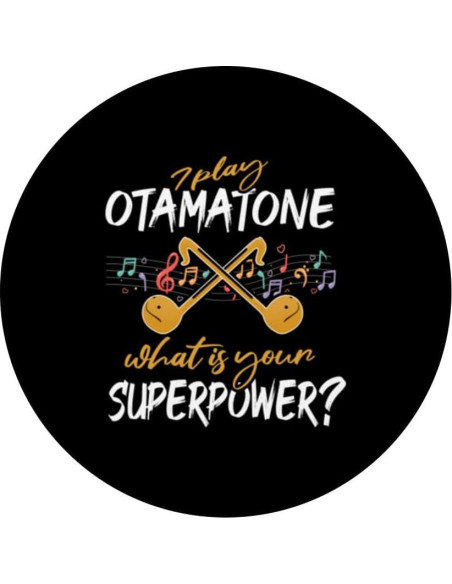 Otamatone Sintetizador Japonés PopSockets Negro 13.61g Otamatone Sintetizador Japonés PopSockets Negro 13.61g
