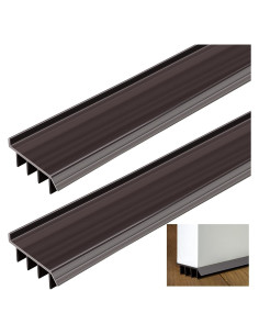 Paquete de 2 Sellos Inferiores de Puerta Vinilo Innconee 1.22m