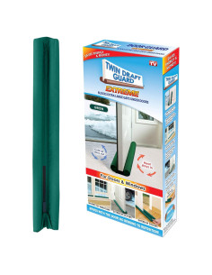Tapón de Corrientes Twin Draft Guard Verde 91.44 cm Aislamiento
