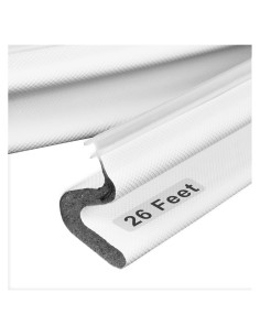 Burlete para Puerta Kerf Blanco 26 pies Aislante Acústico