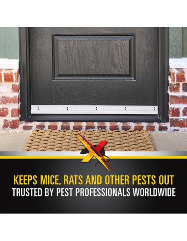 Barrera de Puerta Xcluder Versa-Line 91 cm Aluminio Natural