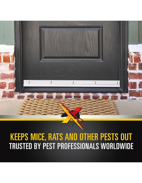 Barrera de Puerta Xcluder Versa-Line 91 cm Aluminio Natural