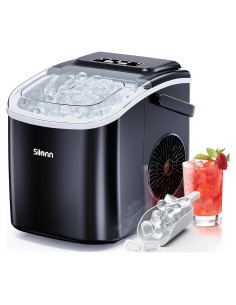 Máquina de Hielo Silonn SLIM09B 11,79 kg 9 Cubos en 6 Min