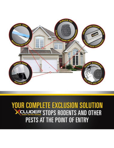 Barrera de Puerta Xcluder Versa-Line 91 cm Aluminio Natural