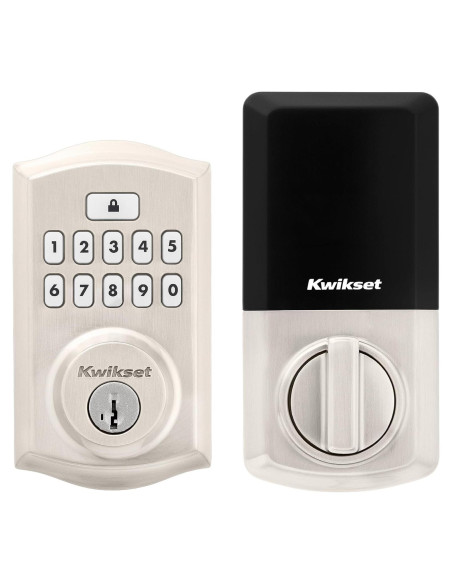 Cerradura Electrónica Kwikset SmartCode 260 Niquel Satinado