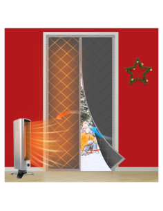 Cortina Aislante Magnética NABOWAN para Puerta 96 x 208 cm