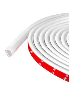 Sellador de Puerta Protalwell Silicona Autoadhesivo 6.1m Blanco