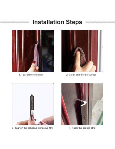 Cinta Adhesiva Selladora SZZSAF 7.92m Espuma PU Aislante Blanco