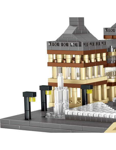 Set de Bloques de Construcción TzFioy Museo del Louvre 3377 Piezas