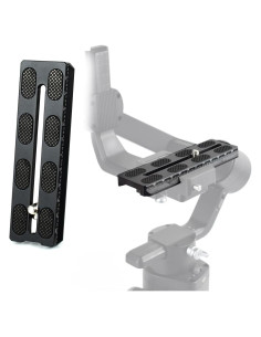 Placa de liberación rápida Akeipho 120mm para gimbal DJI Ronin SC