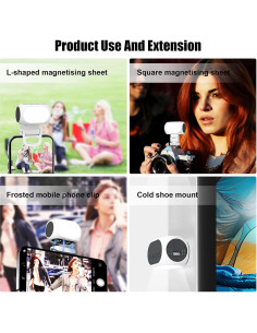 Luz de Relleno Magnética OneNine para Gimbal DJI OM5 40 LED 2