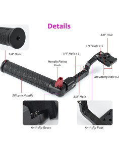 Mango de Gimbal Akeipho para DJI Ronin S/SC/RSC2 - Ajustable 2