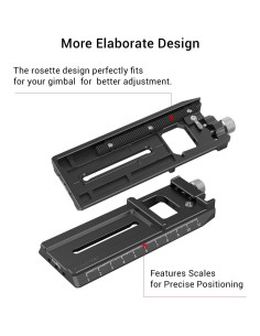 Adaptador Placa Liberación Rápida SMALLRIG 3061 para Gimbal DJI 2