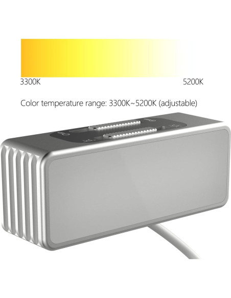 Luz de Selfie Recargable FeiyuTech para Estabilizador Vimble 3 Luz de Selfie Recargable FeiyuTech para Estabilizador Vimble 3