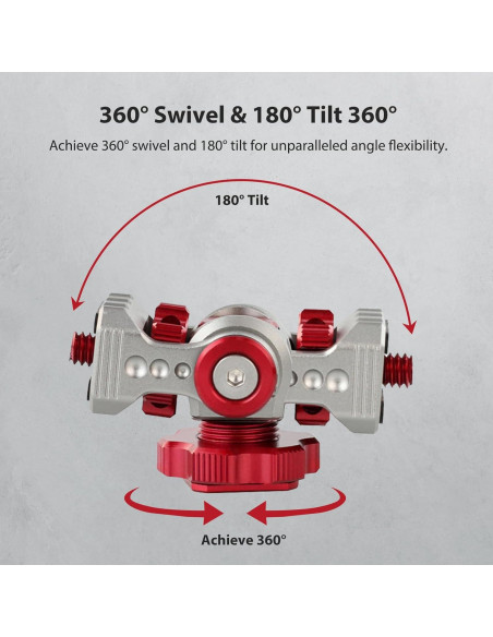 Monitor Pan-Tilt Came-TV 61010 para DSLR y Smartphones