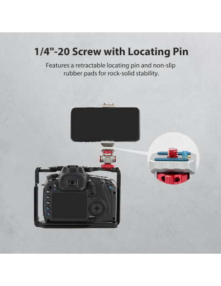 Monitor Pan-Tilt Came-TV 61010 para DSLR y Smartphones