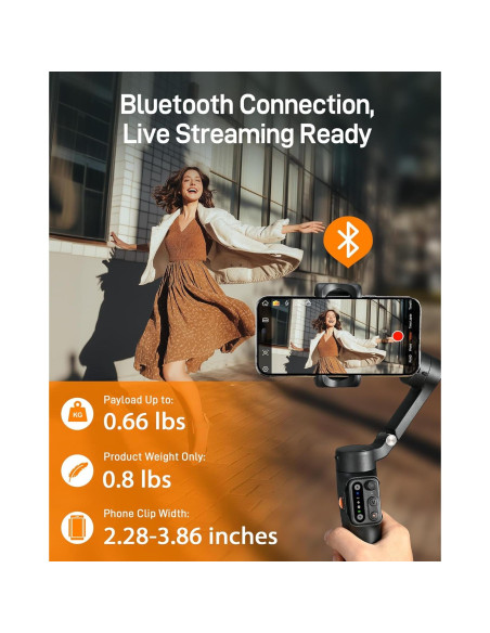 Gimbal Estabilizador Hohem iSteady M6 y X3 SE para Smartphone Gimbal Estabilizador Hohem iSteady M6 y X3 SE para Smartphone