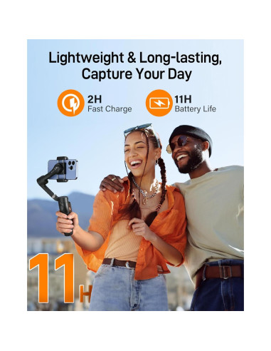 Gimbal Estabilizador Hohem iSteady M6 y X3 SE para Smartphone