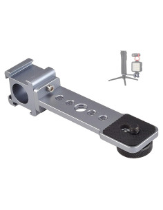 Soporte de Micrófono Triple para Gimbal Atoptek - Aluminio