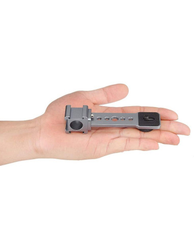 Soporte de Micrófono Triple para Gimbal Atoptek - Aluminio