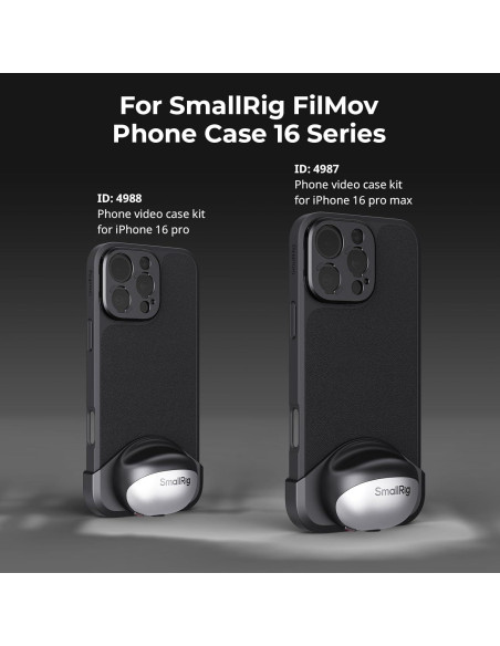 Adaptador de Filtro Magnético 67mm SmallRig 4993 para iPhone 16