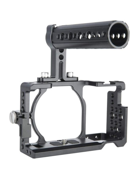 Jaula para cámara NICEYRIG para Sony A6000 A6100 A6300 A6400 Jaula para cámara NICEYRIG para Sony A6000 A6100 A6300 A6400